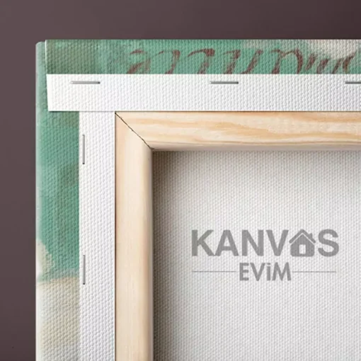 Beyaz Gelincik Cicegi Vintage Kanvas Tuval Tablo Kanvas Evim 5