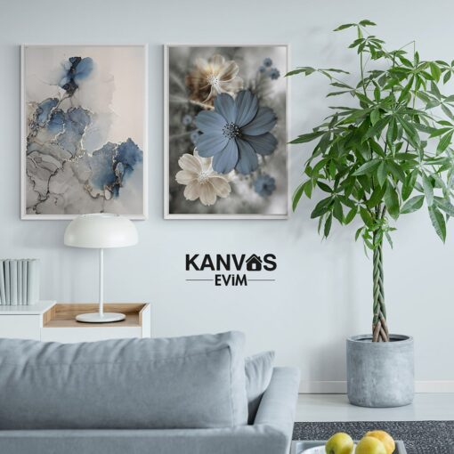 Bright Living Room With Large Plant Min