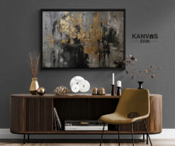 Lounge With Chair And Wooden Cabinet
