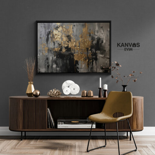 Lounge With Chair And Wooden Cabinet