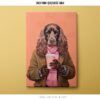 Kahveli Cocker Spaniel Köpek Tablosu