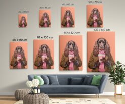 Kahveli Cocker Spaniel Kopek Tablosu3